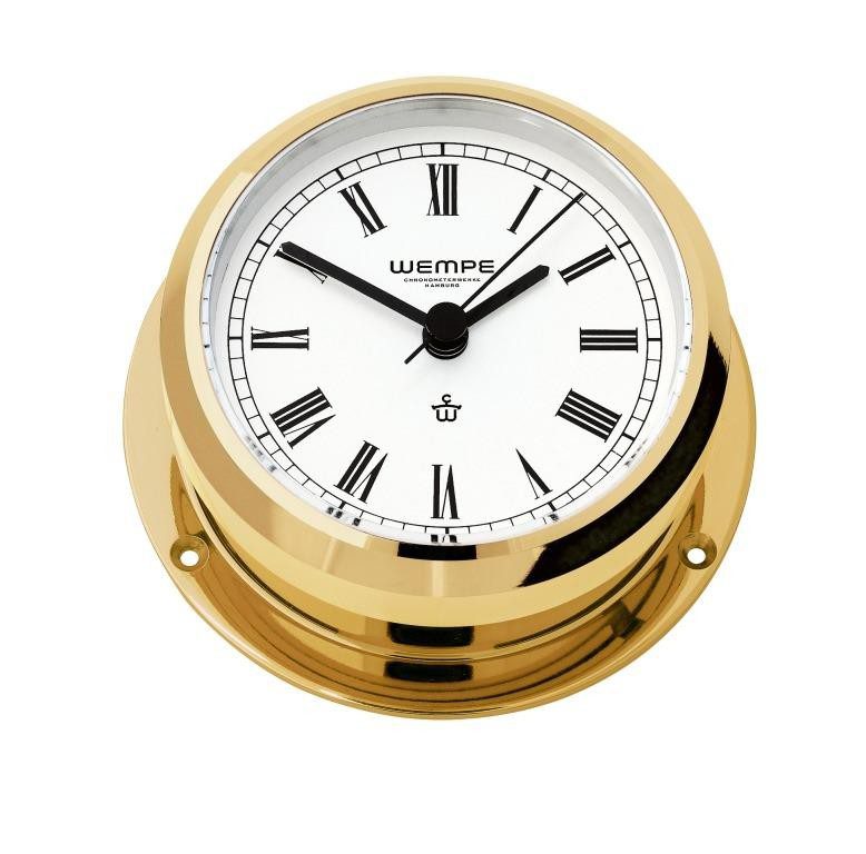 CW000005 - PIRAT II Brass Ship's clock